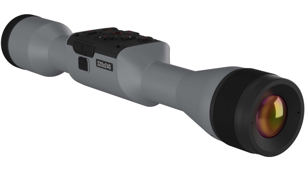 ATN Thor 5 5-20x 320x240 12 Micron Smart HD Thermal Rifle Scope, 30mm Tube w/ Gen 5 Sensor, Wolf Grey, TIWST5335AWG