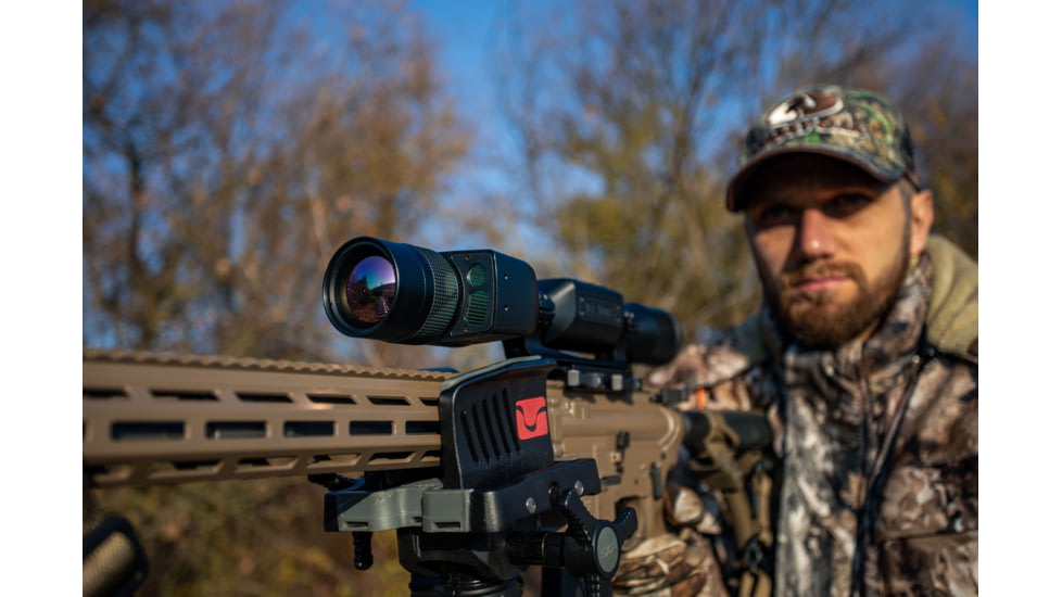 ATN Thor 5 LRF 4-32x 640x480 12 Micron Smart HD Thermal Rifle Scope, 30mm Tube w/ Gen 5 Sensor, Multiple Patterns &amp; Color Options Reticle, Black, TIWST5650LRF