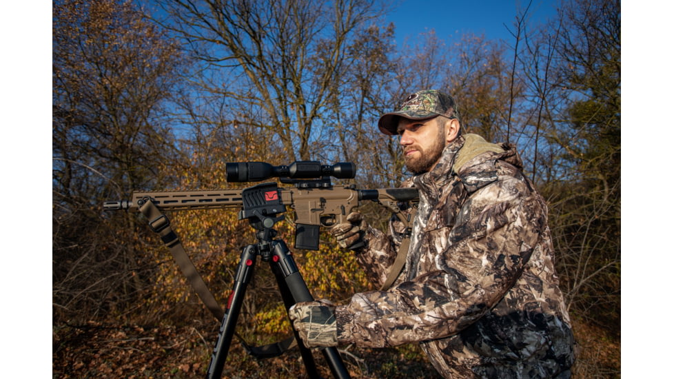 ATN Thor 5 LRF 4-32x 640x480 12 Micron Smart HD Thermal Rifle Scope, 30mm Tube w/ Gen 5 Sensor, Multiple Patterns &amp; Color Options Reticle, Black, TIWST5650LRF