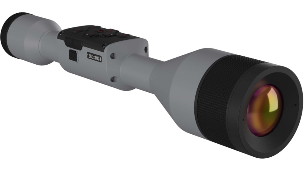ATN Thor 5 XD 2-20x 1280x1024 12 Micron Smart HD Thermal Rifle Scope, 30mm Tube w/ Xtreme Definition 1.3 Megapixel Sensor, Wolf Grey, TIWST51250AWG
