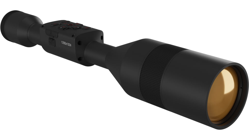 ATN Thor 5 XD 4-40x 1280x1024 12 Micron Smart HD Thermal Rifle Scope, 30mm Tube w/ Xtreme Definition 1.3 Megapixel Sensor, Multiple Patterns &amp; Color Options Reticle, Black, TIWST51210A