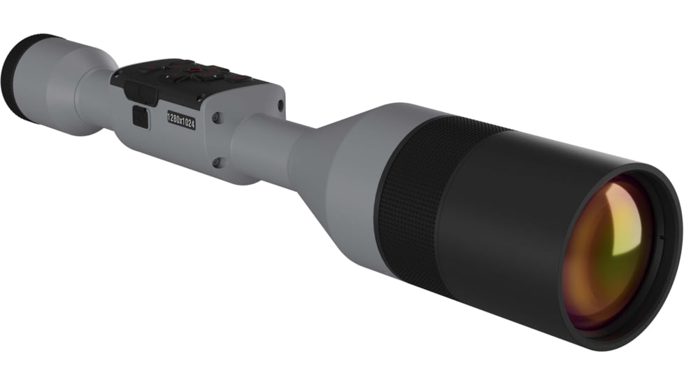 ATN Thor 5 XD 4-40x 1280x1024 12 Micron Smart HD Thermal Rifle Scope, 30mm Tube w/ Xtreme Definition 1.3 Megapixel Sensor, Wolf Grey, TIWST51210AWG