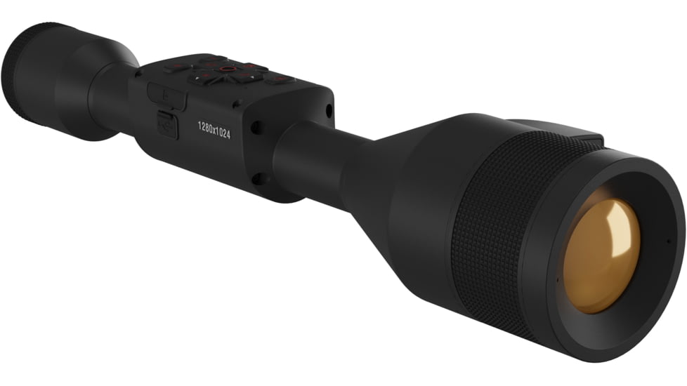 ATN Thor 5 XD LRF 2-20x 1280x1024 12 Micron Smart HD Thermal Rifle Scope, 30mm Tube w/ Xtreme Definition 1.3 Megapixel Sensor, Multiple Patterns &amp; Color Options Reticle, Black, TIWST51250LRF