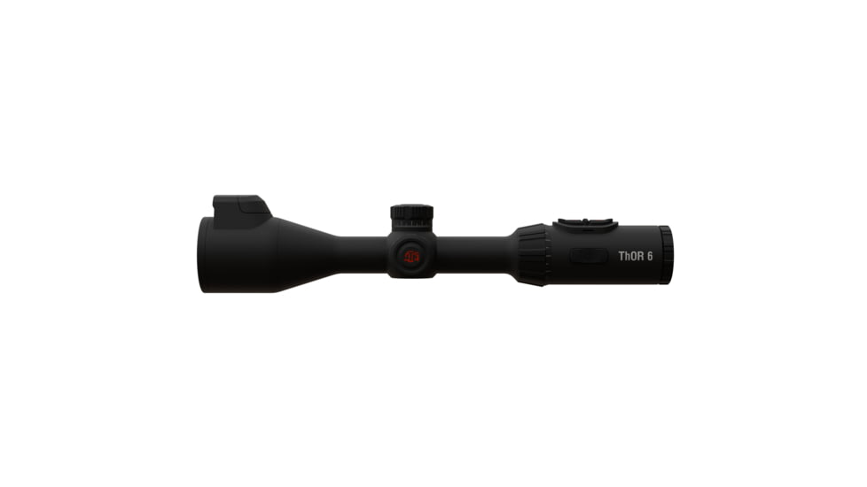 ATN ThOR 6 Elite 3.5-28x35mm Thermal Rifle Scope w/Built-in Laser Rangefinder, 50 Hz, 384x288, Black, TIWST6335LRF