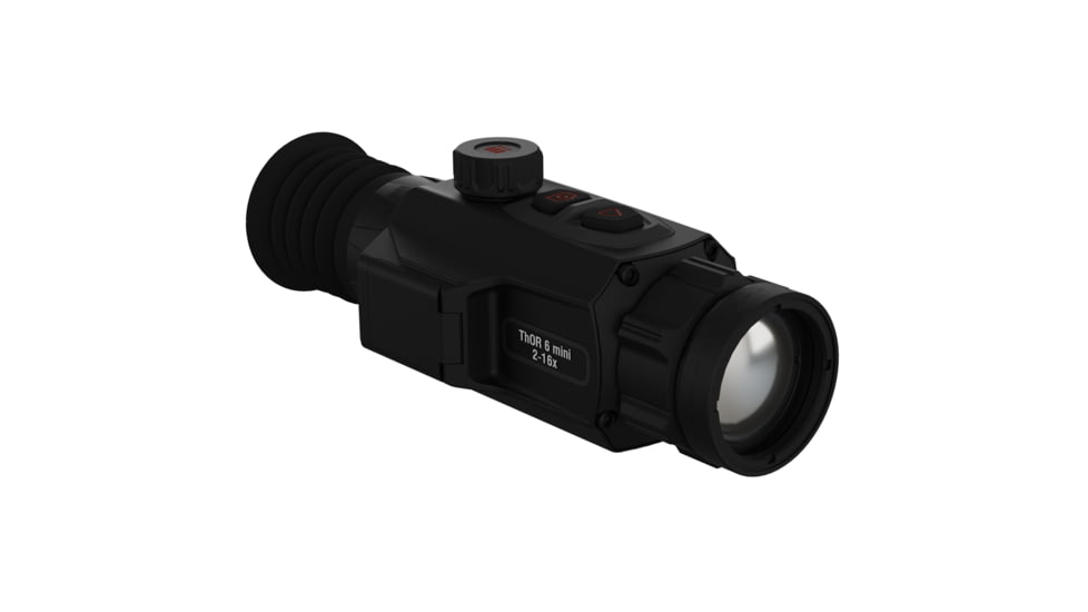 ATN ThOR 6 Mini Compact 2-16x35mm Thermal Rifle Scope, 50 Hz, 640x512, Black, TIWST6M635