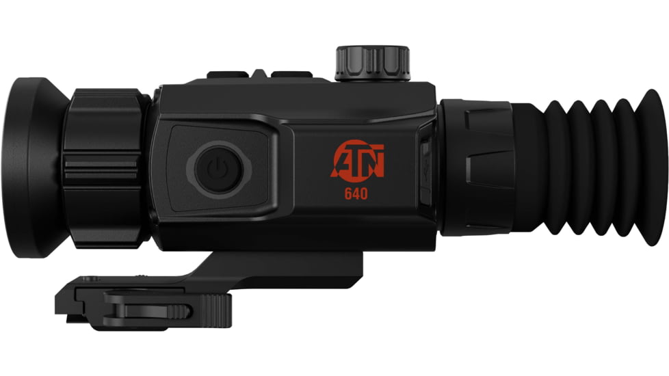 ATN ThOR 6 Mini Compact 3-24x50mm Thermal Rifle Scope, 50 Hz, 640x512, Black, TIWST6M650