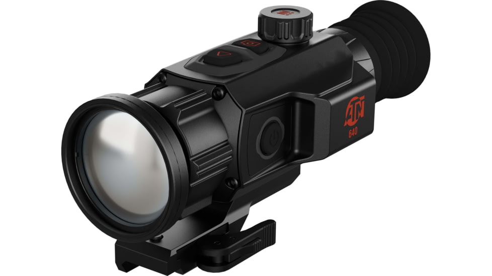 ATN ThOR 6 Mini Compact 3-24x50mm Thermal Rifle Scope, 50 Hz, 640x512, Black, TIWST6M650