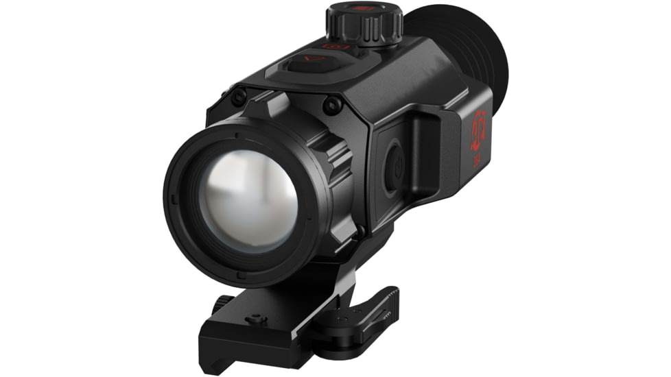 ATN ThOR 6 Mini Compact 3.5-28x25mm Thermal Rifle Scope, 50 Hz, 256x192, Black, TIWST6M225