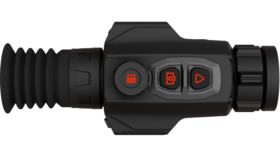 ATN ThOR 6 Mini Compact 3.5-28x25mm Thermal Rifle Scope, 50 Hz, 256x192, Black, TIWST6M225