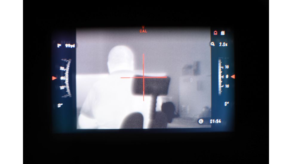 ATN ThOR-HD Thermal Imaging Rifle Scopes, 2-8x, 25 mm, Multiple Patterns &amp; Color Options Reticles, Black, TIWSTH382A