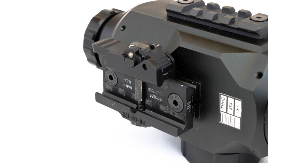 ATN ThOR-HD Thermal Imaging Rifle Scopes, 2-8x, 25 mm, Multiple Patterns &amp; Color Options Reticles, Black, TIWSTH382A