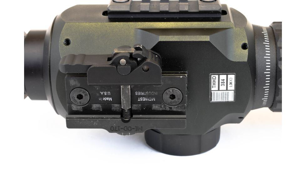 ATN ThOR-HD Thermal Imaging Rifle Scopes, 2-8x, 25 mm, Multiple Patterns &amp; Color Options Reticles, Black, TIWSTH382A