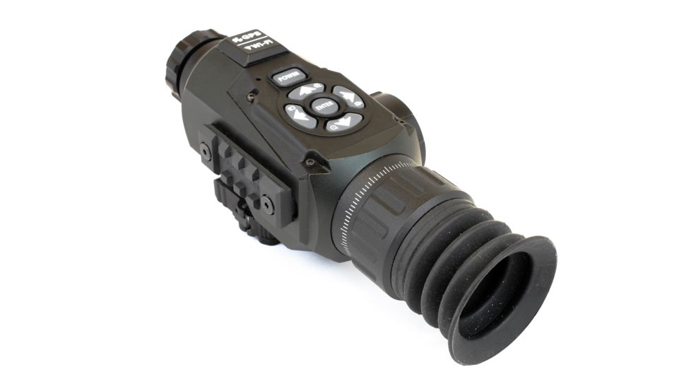 ATN ThOR-HD Thermal Imaging Rifle Scopes, 2-8x, 25 mm, Multiple Patterns &amp; Color Options Reticles, Black, TIWSTH382A