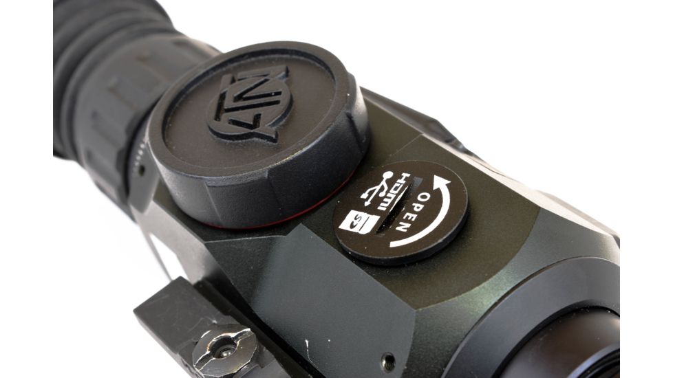 ATN ThOR-HD Thermal Imaging Rifle Scopes, 2-8x, 25 mm, Multiple Patterns &amp; Color Options Reticles, Black, TIWSTH382A