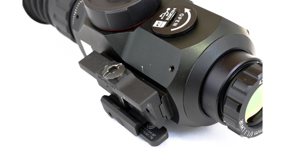 ATN ThOR-HD Thermal Imaging Rifle Scopes, 2-8x, 25 mm, Multiple Patterns &amp; Color Options Reticles, Black, TIWSTH382A