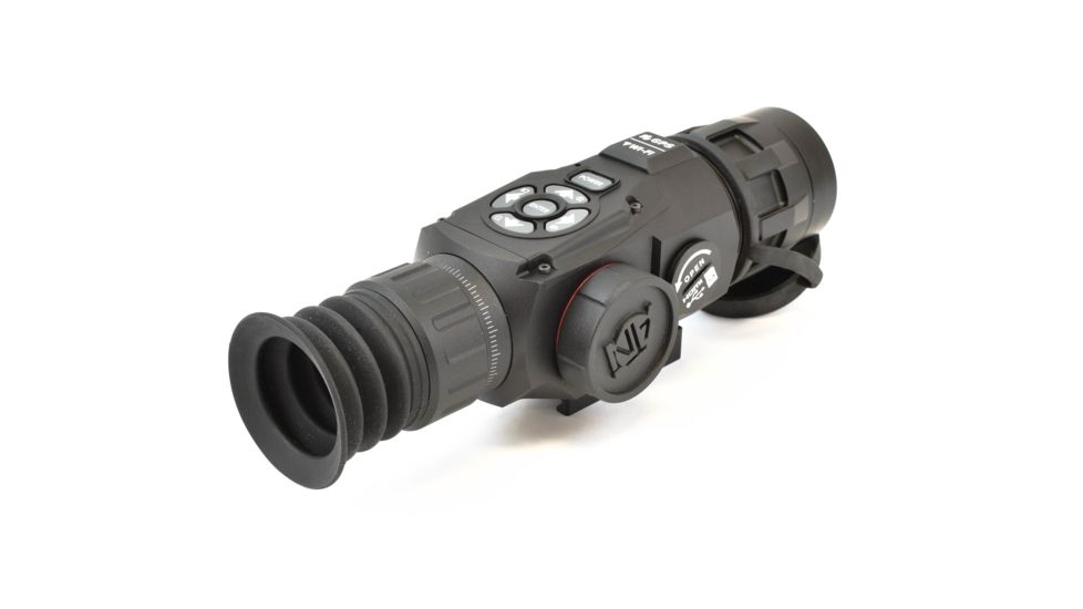 ATN ThOR-HD Thermal Imaging Rifle Scope, 4.5-18x50mm, Multiple Patterns &amp; Color Options Reticles, Black, TIWSTH384A