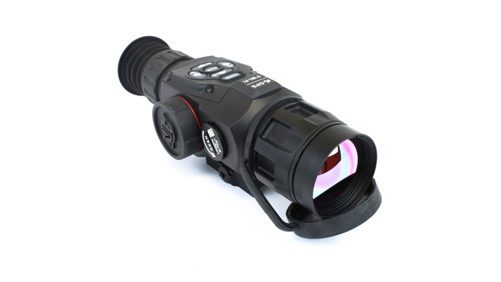 ATN ThOR-HD Thermal Imaging Rifle Scopes, 2.5-25x, 50 mm, Multiple Patterns &amp; Color Options Reticles, Black, TIWSTH643A