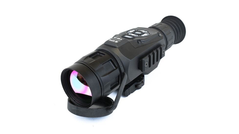 ATN ThOR-HD Thermal Imaging Rifle Scopes, 2.5-25x, 50 mm, Multiple Patterns &amp; Color Options Reticles, Black, TIWSTH643A