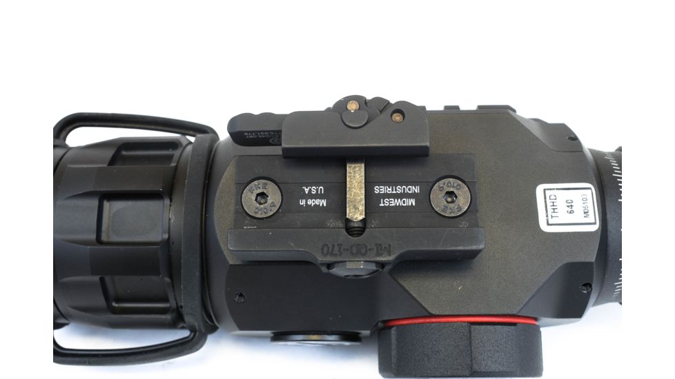 ATN ThOR-HD Thermal Imaging Rifle Scopes, 2.5-25x, 50 mm, Multiple Patterns &amp; Color Options Reticles, Black, TIWSTH643A