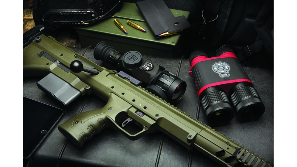 ATN ThOR HD 384x288 Thermal Rifle Scope w/Video Recording, Wi-Fi, GPS, Smartphone Control via App. Black