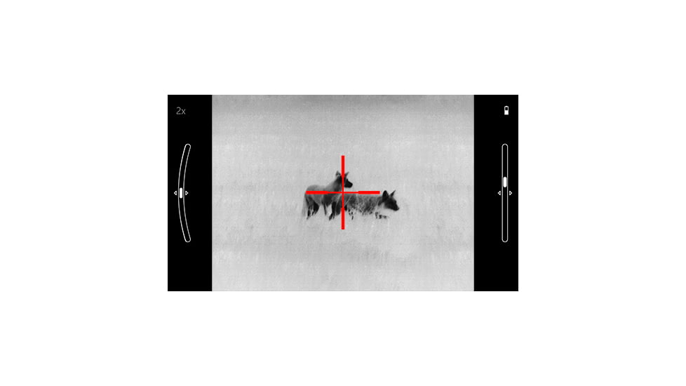 ATN ThOR LT 320  Thermal Rifle Scope, 2-4x30mm, 30mm Tube, Black, TIWSTLT319X