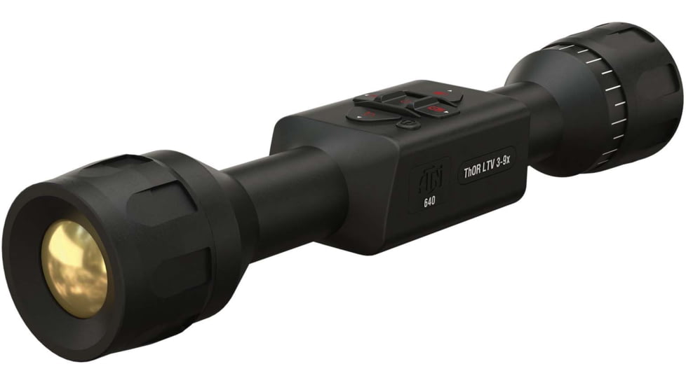 ATN Thor LTV 3-9x Thermal Imaging Rifle Scopes Gen 5, 640x480 w/ Video Recording, Black, TIWSTLTV635X