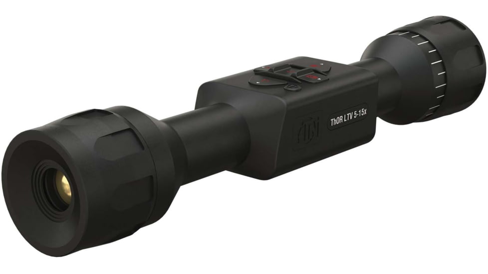 USED, ATN Thor LTV 5-15x19mm Thermal Imaging Rifle Scopes Gen 5, 60 Hz, 160x120, Black, TIWSTLTV119X