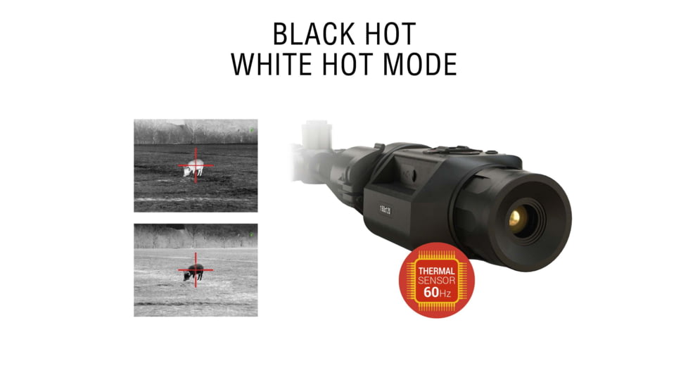 ATN TICO LT 320 1.5 - 3x50 mm Thermal Clip-On,320x240, Black, TICOTLT350X
