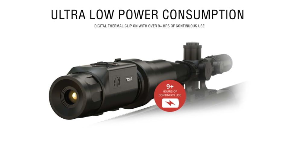 ATN TICO LT 320 1.5 - 3x50 mm Thermal Clip-On,320x240, Black, TICOTLT350X