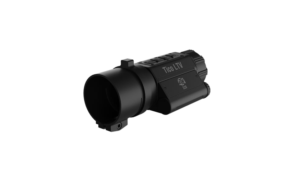 ATN TICO-LTV 1-4x25mm, 256x192, 12 Micron Thermal Clip-On Rifle Scope w/QDM mount, Black, TICOLTV225X