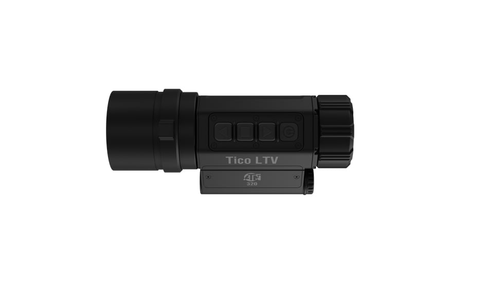 ATN TICO-LTV 1-4x25mm, 320x240, 12 Micron Thermal Clip-On Rifle Scope w/QDM mount, Black, TICOLTV325X