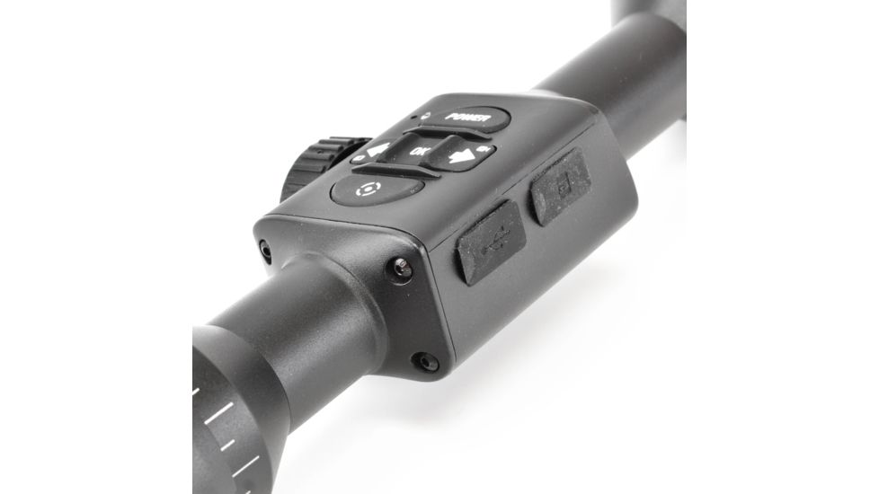 ATN X-Sight 4K Buckhunter Daytime Rifle Scope, 3-14x50mm, 30mm Tube, First Focal Plane, Multiple Reticles, Black, DGWSXS3144KB