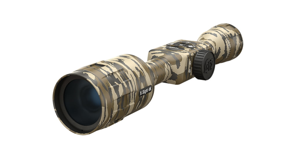 ATN X-Sight-4K 3-14x Pro Edition Smart Day/Night Hunting Rifle Scope, Mossy Oak Bottomland, DGWSXS3144KPBL
