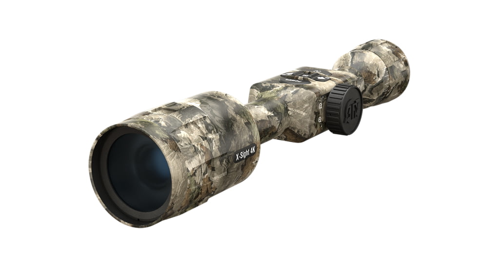 ATN X-Sight-4K 3-14x Pro Edition Smart Day/Night Hunting Rifle Scope, Mossy Oak Elemants Terra, DGWSXS3144KPET