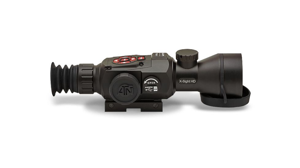 ATN X-Sight-II 5-20x SmartHD Day/Night Rifle Scope w/HD Video, Wi-Fi, GPS, Smartphone Control via App, Black DGWSXS520Z