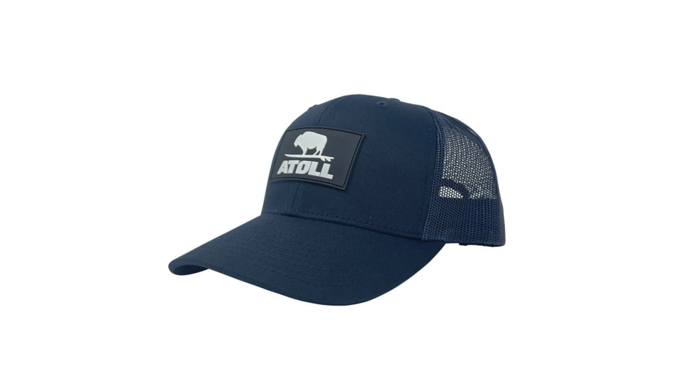 Atoll Board Co Atoll Boards Hat With Rubber iSUP Leash Patch - NAVY /NAVY - NAVY /NAVY, SQ9360470