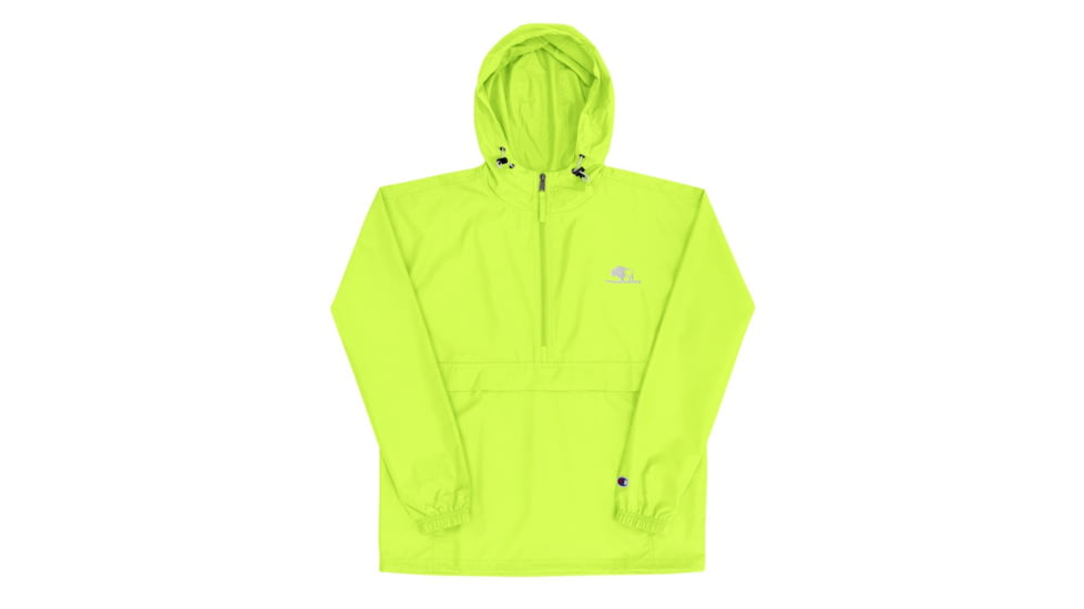 Atoll Board Co Atoll Embroidered Champion Packable Unisex Jacket - Safety Green, XL - Safety Green,XL, 628E861415931Safety-Green-XL