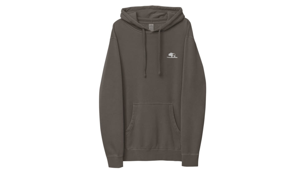 Atoll Board Co Atoll Embroidered Pigment-Dyed Unisex Hoodie - Pigment Black, 3XL - Pigment Black,3XL, 628E8E910173EPigment-Black-3XL
