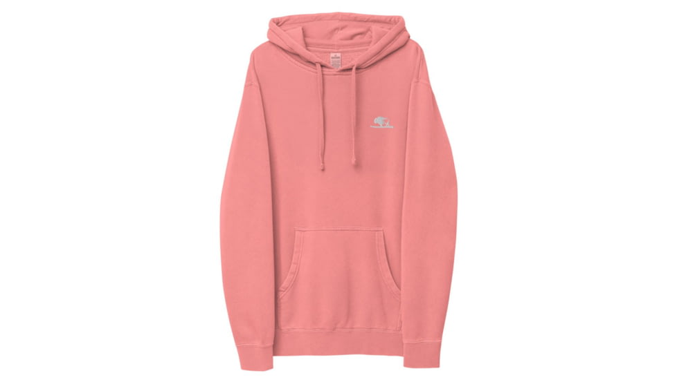 Atoll Board Co Atoll Embroidered Pigment-Dyed Unisex Hoodie - Pigment Pink, 3XL - Pigment Pink,3XL, 628E8E910173EPigment-Pink-3XL