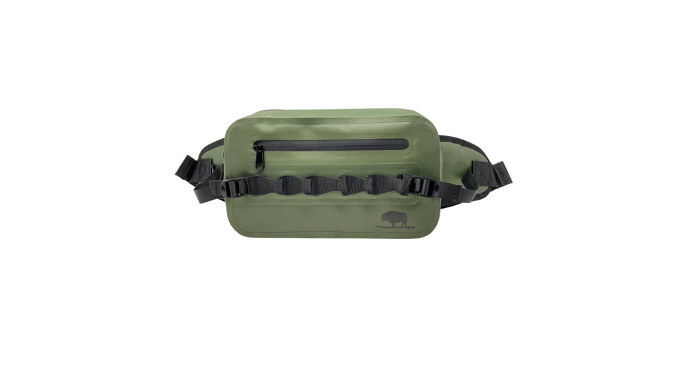 Atoll Board Co Atoll Overkill Dry Bag Waist Pouch Fanny Pack - Army Green - Army Green, 670087713829