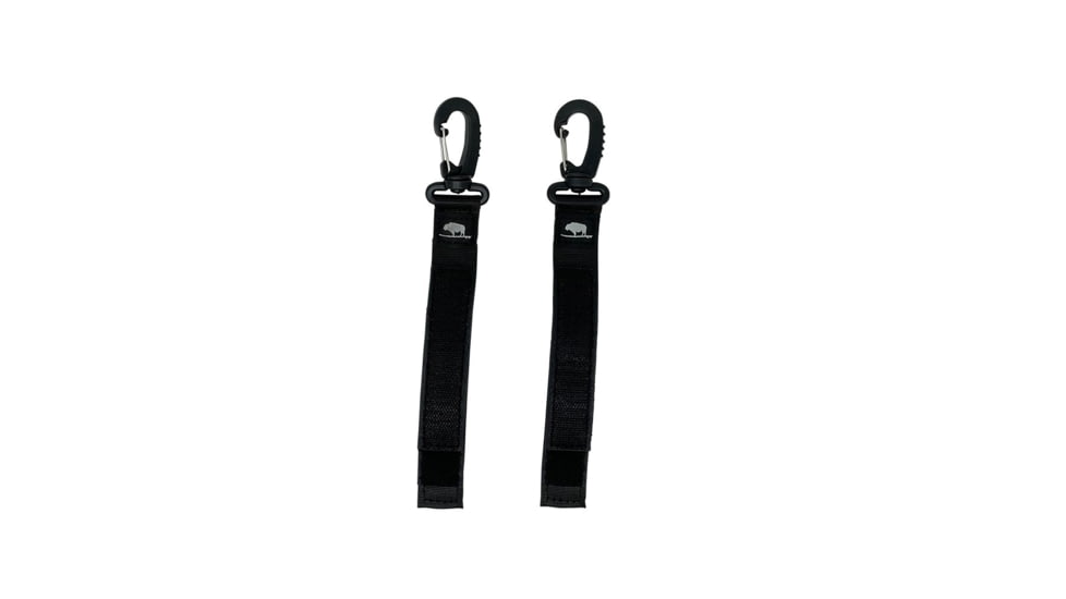 Atoll Board Co Atoll Paddle Board Hook and Loop Paddle Straps Set of 2 - Black - Black, SQ8594882