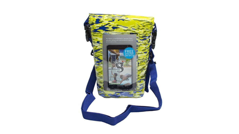 Atoll Board Co Geckobrands Waterproof Phone Tote - MAHI CAMO - MAHI CAMO, SQ7576435