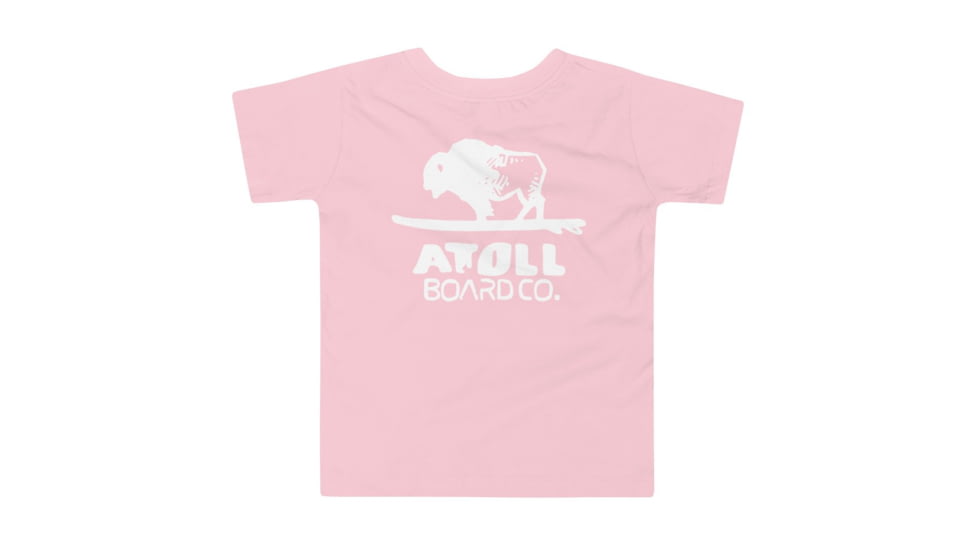 Atoll Board Co Toddler Short Sleeve Tee - Pink, 4T - Pink,4T, 62D86475DA608Pink-4T