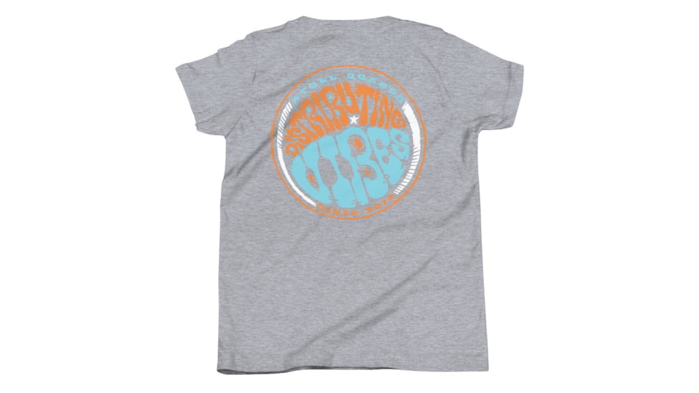 Atoll Board Co Youth Short Sleeve T-Shirt with Atoll Vibe Distribution Graphic - Athletic Heather, S - Athletic Heather,S, 630D44CE591AFAthletic-Heather-S