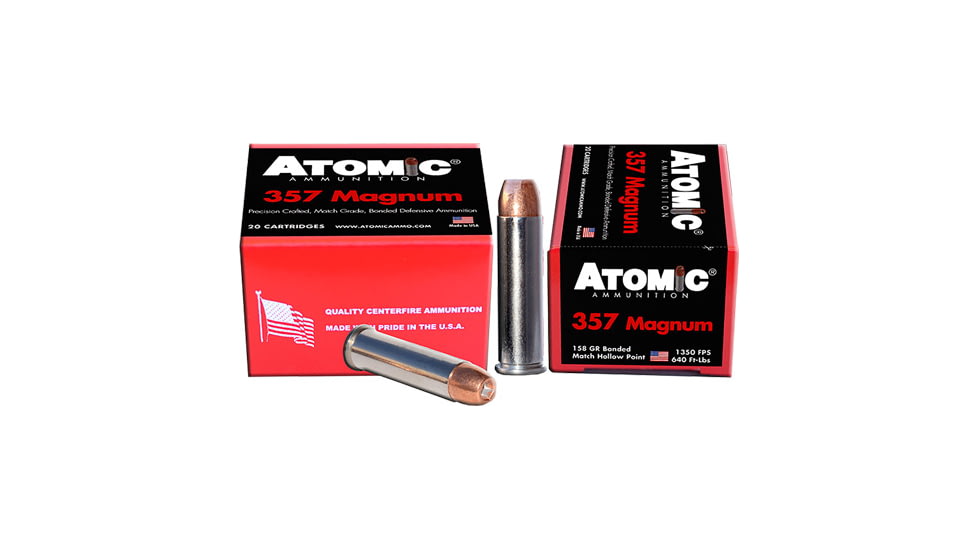 Atomic Ammunition Atomic Ammo .357 Magnum 158gr. Bonded Jhp 20-pack