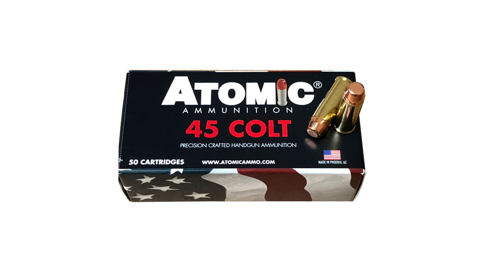 Atomic Ammunition Atomic Ammo .45lc 250gr. Total Copper Jacket Rnfp 50-pack