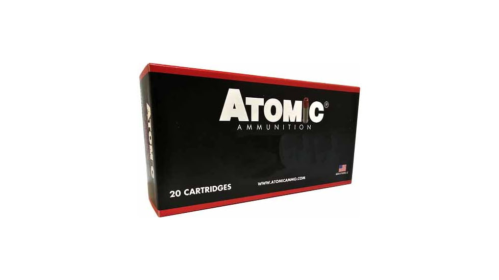Atomic Ammunition Rifle Subsonic 45-70Gov 500 Grain Lead Hollow Point Rifle Ammo, 20 Rounds, 04942