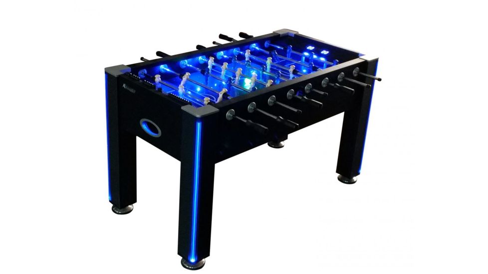 Atomic Azure LED Light Up Foosball Table G01344W