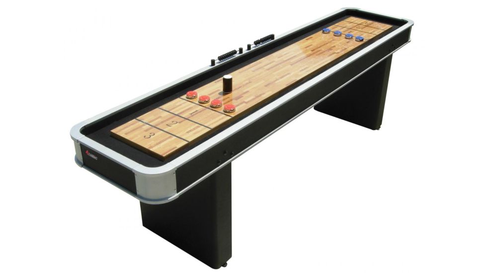 Atomic Games 9ft Platinum Shuffleboard Table M01702AW
