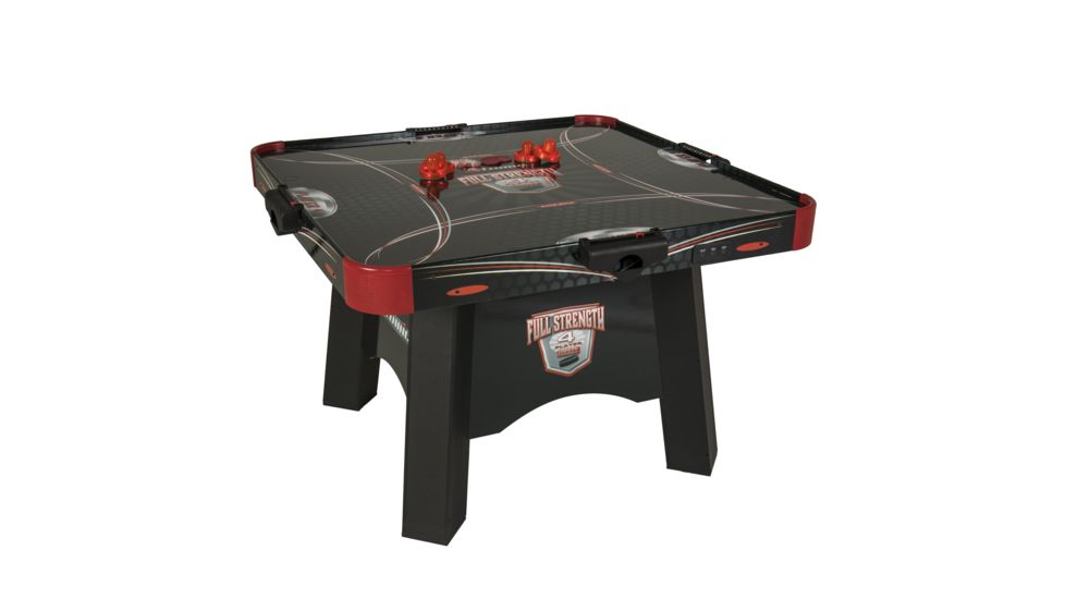 Atomic Games Full Strength 4 Player Air Hockey Table, Black 45-6666W